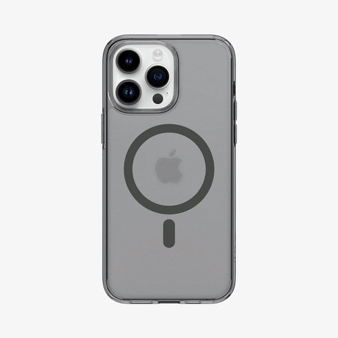 ACS04825 - iPhone 14 Pro Max Case Ultra Hybrid (MagFit) in white showing the back